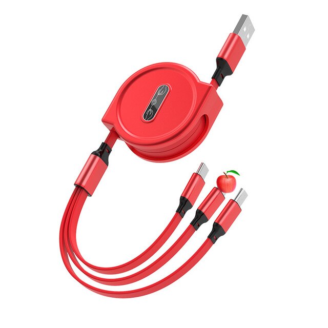 Cable - 3 In 1 USB Extendable Charging/Data