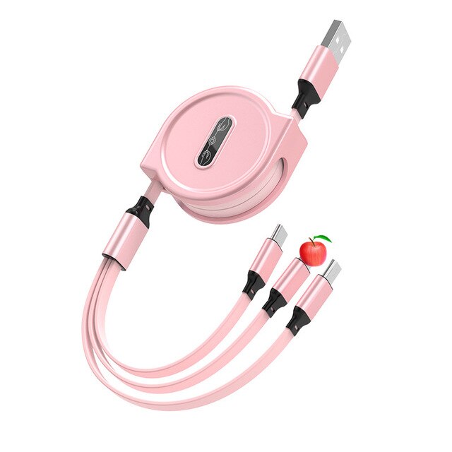 Cable - 3 In 1 USB Extendable Charging/Data