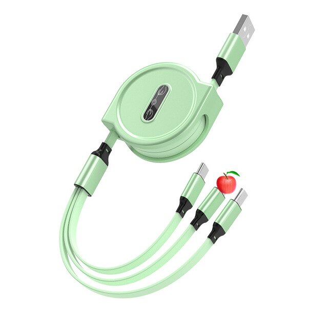 Cable - 3 In 1 USB Extendable Charging/Data