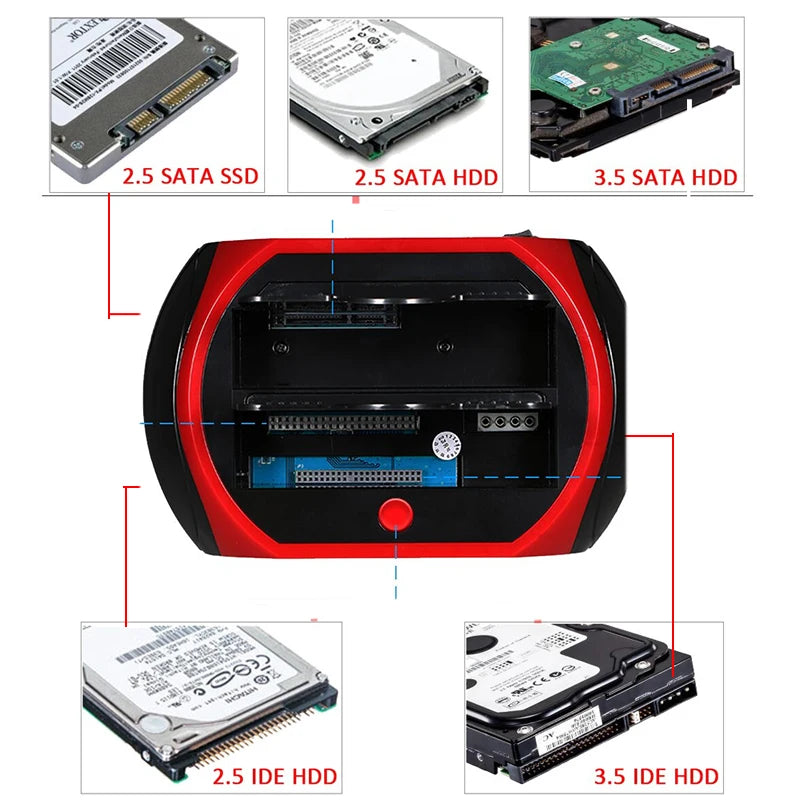 Balltech External Hard Disk USB 3.0 Docking Station – Blue Ball Technology