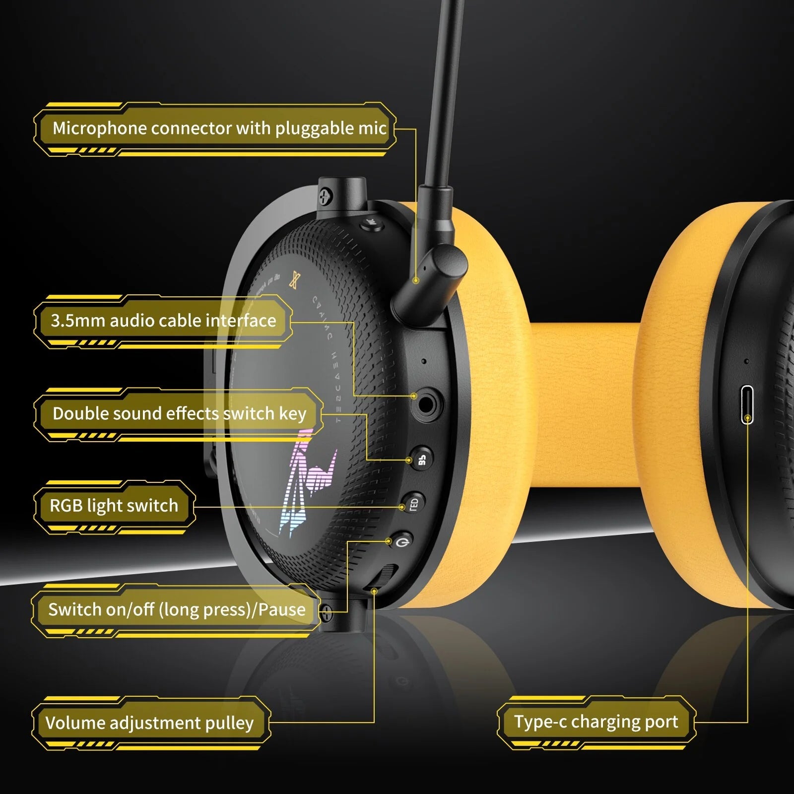 Headphones - Wireless Gaming Headset – Blue Ball Technology