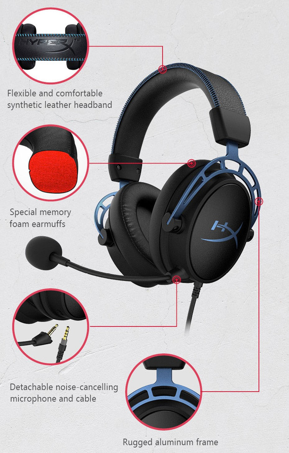 Headphones - HyperX Alpha S Gaming Headset
