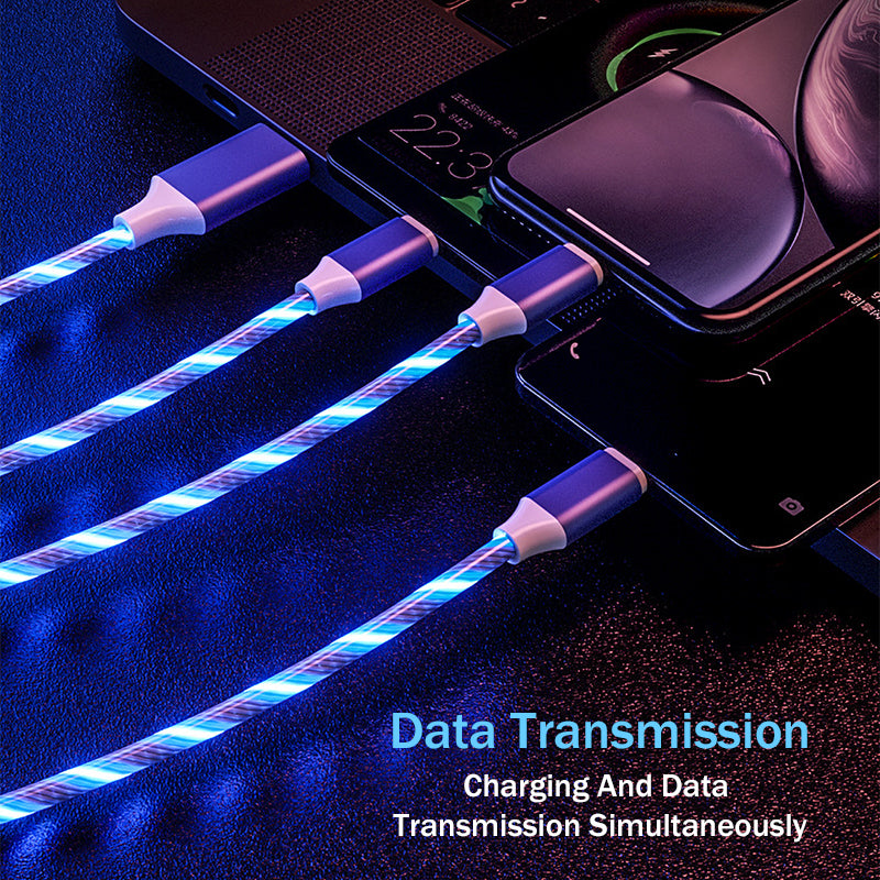 Cable - iPhone/micro-USB/USB Type C Charging/Data
