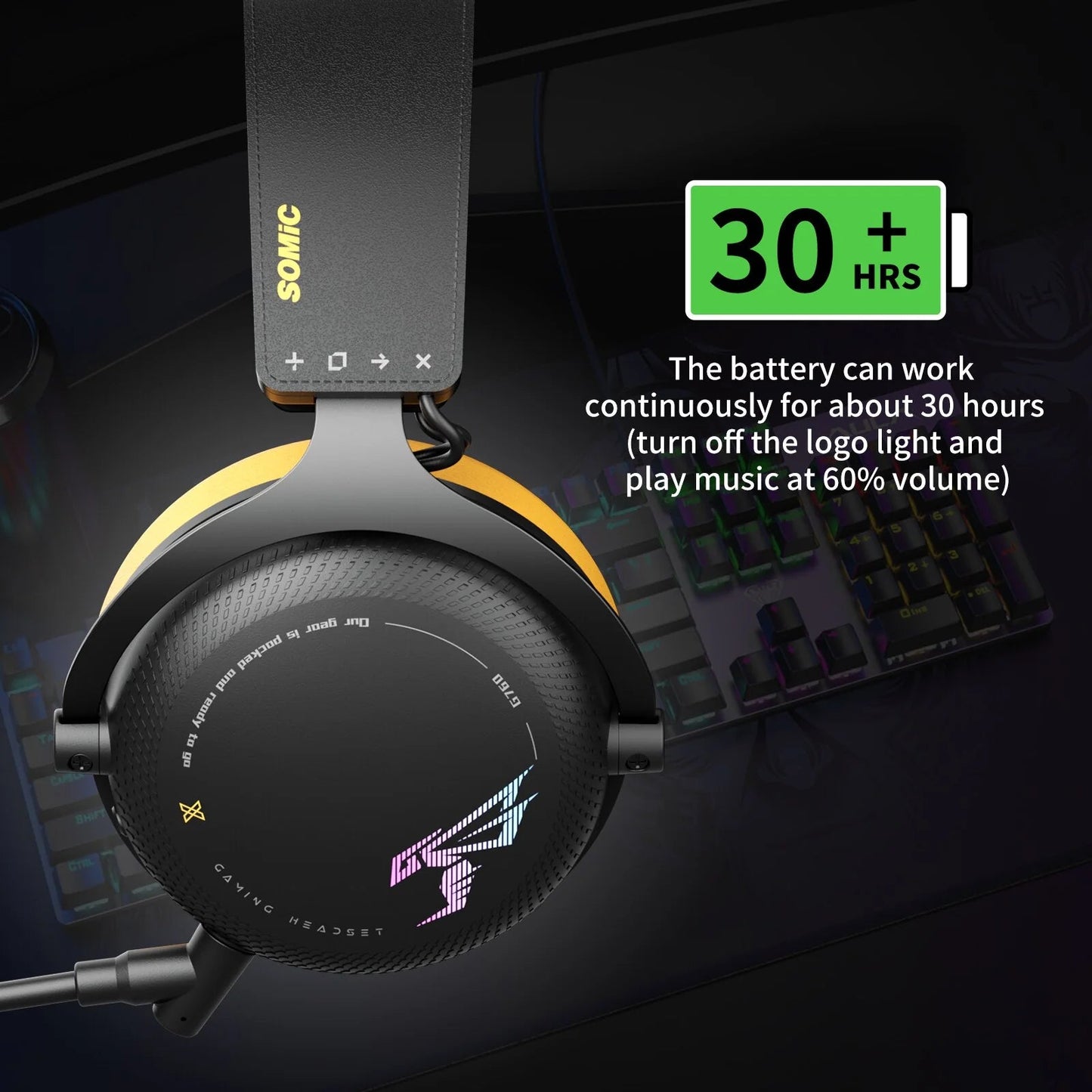 Headphones - Wireless Gaming Headset