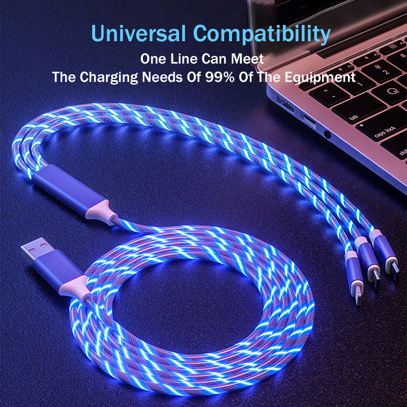 Cable - iPhone/micro-USB/USB Type C Charging/Data