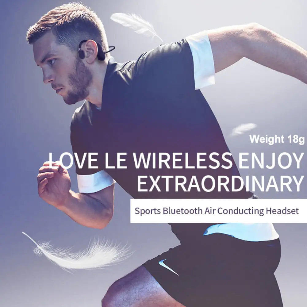 Waterproof Bone Conduction Bluetooth Headphones